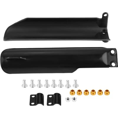 1 Paar Voorvork Beschermers Beschermkappen voor 150cc 160c 200cc 250cc Crossmotor black