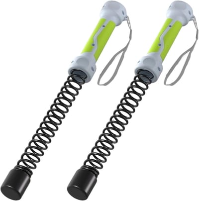 Armtrainers Stokken - Fitness Touw - Krachtopbouw Thuis - Draadloze Oefeningen - 51 cm - Groen