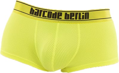 Barcode Berlin Boxer Miki Neongreen - MAAT S - Heren Ondergoed - Boxershort voor Man - Mannen Boxershort