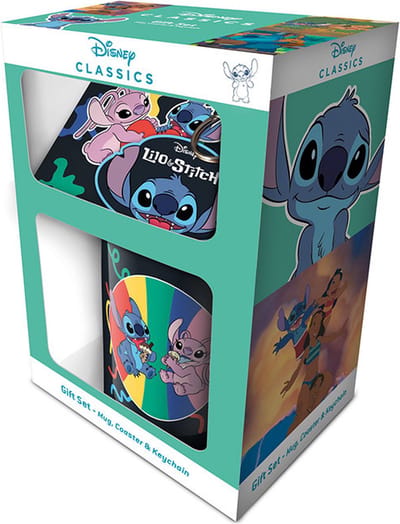 Lilo & Stitch - You Are My Fave Gift Set - Mok/Sleutelhanger/Onderzetter
