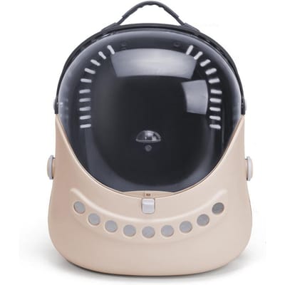 Grote Capaciteit Ademende Kattentas Reizen Draagbaar Kattenbenodigdheden Ruimte Capsule Schaduw Schouder Huisdierrugzak Geschikt voor Katten 34X28X40CM