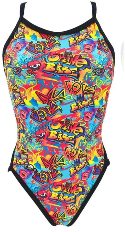 Turbo Revolution Shine Babe Zwemkleding Veelkleurig 3XL Vrouw