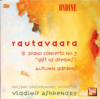 Helsinki Philharmonic Orchestra, Vladimir Ashkenazy - Rautavaara: Gift Of Dreams | Autumn Dreams (CD)