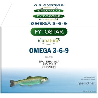 Via Natura Omega 3-6-9 Maxi 160 Softcaps