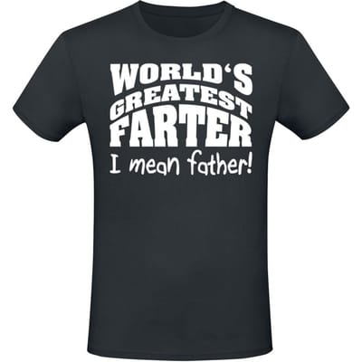 Sprüche - Fun T-shirt - World`s Greatest Farter - M tot 3XL - voor Mannen - zwart
