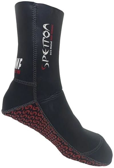 Spetton Extreme 3 Mm Smooth&metallite Duikbooties Zwart EU 39-40