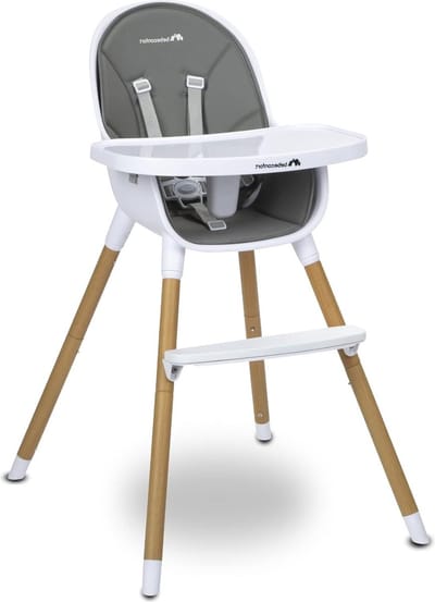 Avista 2-in-1 kinderstoel om te vormen - vanaf 6 maanden tot 6 jaar - tot 30 kg - Warm Grey