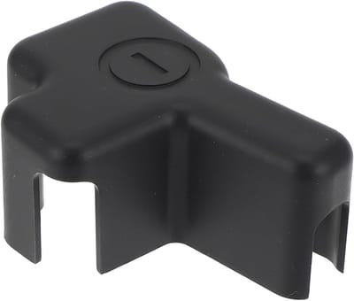 Accupool Afdekking - Batterij Beschermer - Motor Accu Beschermen - Verlengt Levensduur - 7x4.5CM - Zwart