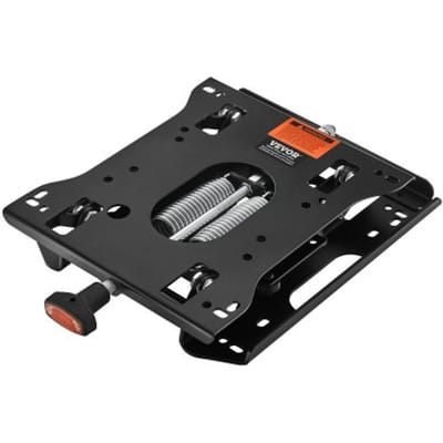 VEVOR stoelveringset 460x325x70 mm, universele luchtvering voor zero-turn grasmaaiers, verstelbare tractorstoelveringset, compatibel met heftruck- en bulldozerstoelen