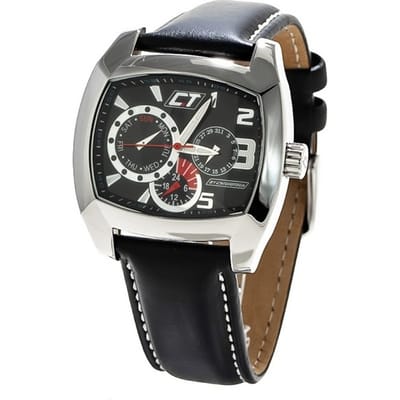 Zegarek CHRONOTECH CC7049M-02. Kwarcowy, Kolor czarny. Mężczyzna. gray