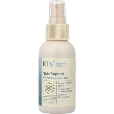 ION Intelligence of Nature, Huidondersteuning, Dagelijkse Verdediging Gezichtsspray, Alle Huidtypen, 100ml (3.4 fl oz) white