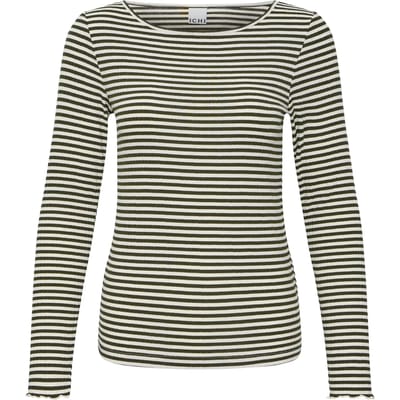 Dames-T-shirt met lange mouwen Ichi IHCella