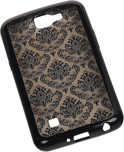 Zwart Brocant TPU back case cover hoesje voor LG K4
