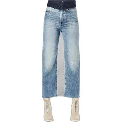 Rechte damesjeans met ultrahoge taille, halverwege de broekspijp G-Star Tedie