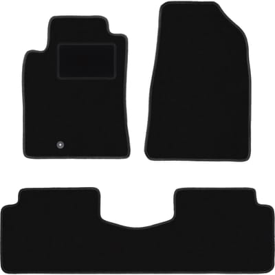 Zwarte veloursmatten voor: Toyota Camry V sedan (1996-2001)