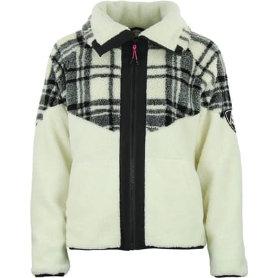 Damesfleece met rits Peak Mountain Sherpa 350G
