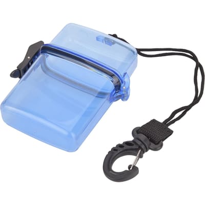 Boîte d'étanchéité transparente en plastique pour kayak sous-marin avec crochet de corde pour surf, canoë, kayak gray