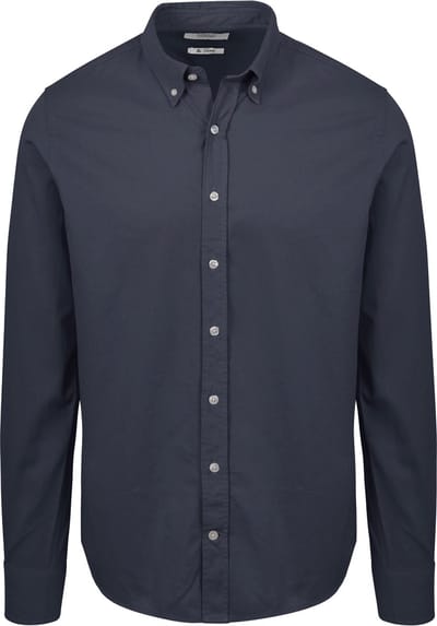 King Essentials The Tommy Overhemd Antraciet - Maat S - Heren