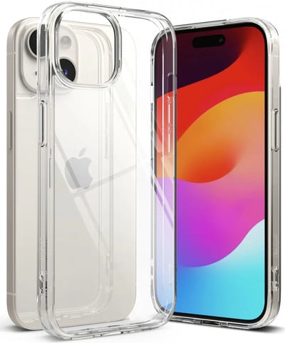 Ringke Fusion Back Cover Transparant Hoesje Geschikt voor Apple iPhone 15