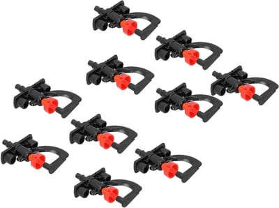 Set van 30 Refraction Nozzles met Rotatiesproeier voor 360 Graden Besproeiing tot 8m Diameter, Ideaal voor Kassen, Fruitbomen en Struiken