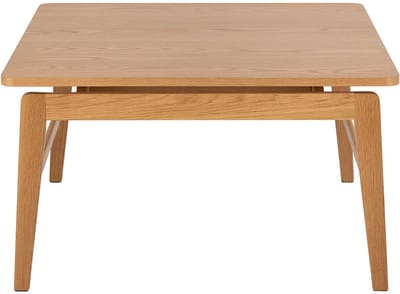 Giga Living Salontafel Truro - 80x80x45cm - Naturel Eikenhout