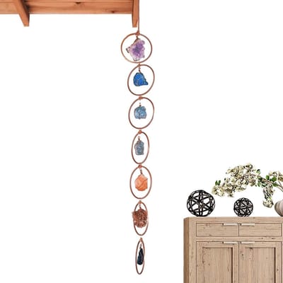 Bodybite - Chakra Decoratie - Energiekristallen - Spirituele Hangende Decoratie - 7 Chakra's - Feng Shui - CHAKRALIS