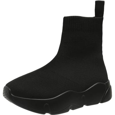 Schoenen voor Dames Lente en Herfst Dameslaarzen Gemengde Kleuren Ronde Neus Stretchstof Middenhiel Waterdichte Mode Laarzen 42