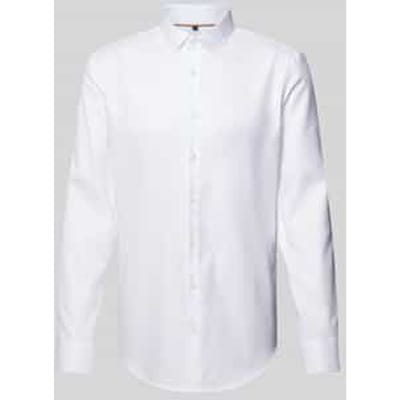 Super slim fit zakelijk overhemd in effen design