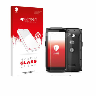 upscreen - Screenprotector voor Crosscall Core-M5 (Voor+Camera) - Folie Beschermfolie Beschermglas transparant