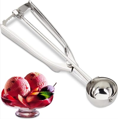 *** Ijsschep - Ijslepel - RVS - 39MM - Ijs scheppen - Ijs maken - Icescoop - Ijsbolletjes maken - Ijstang - Zomer - van Heble® ***