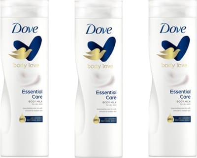 Dove Bodylotion Essential Care 3 x 400 ml