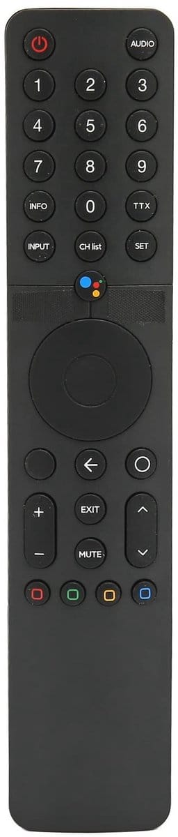 Dailygoody - Vervangende afstandsbediening - Geschikt voor MI P1 - Handzaam formaat - Met batterijcompartiment - Ideaal voor 4K OLED LCD - Eenvoudig i