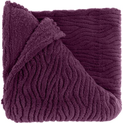 Unique Living - Plaid Clio 150x200cm - Dark Purple