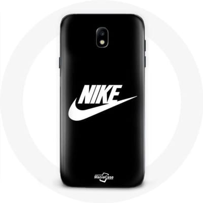 Coque - Nike - Samsung Galaxy J3 2017 - Souple - Protection - Noir Blanc blanc