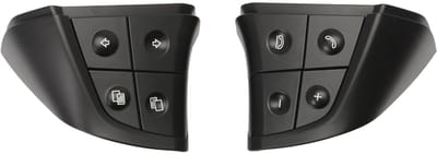 Dailygoods - Multifunctionele Stuurwiel Schakelaar - 2 Stuks - Hoogwaardige ABS Materialen - Zwart - Stuurwiel Knop - Geschikt voor Mercedes GL ML R B...