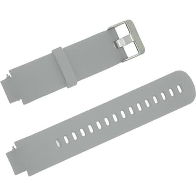 Bracelet de remplacement pour montre connectée Bracelet de montre en silicone Couleur unique pour Amazfit Verge 3Gris gris