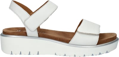 Ara 1233518 - Volwassenen Sandalen met hak - Kleur: Wit/beige - Maat: 39