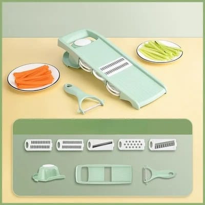 Multifunctionele Groente Veegplank Set Handbescherming Groente Rasp Groente Snijmachine Wortel Kool Keukenmachines Handleiding