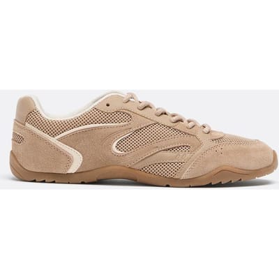Stradivarius Flexibele joggingsneakers van netstof  BEIGE 35