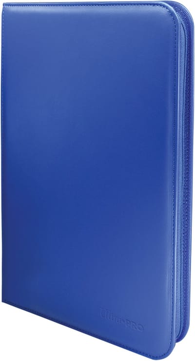 Vivid 9-Pocket Zippered PRO-Binder: Blue (Verzamelmap)