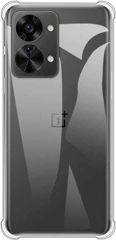 OnePlus Nord 2T Hoesje Schokbestendig en Dun TPU Transparant