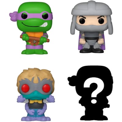 Funko Teenage Mutant Ninja Turtles - Bitty POP! 4-Pack Donatello 2,5 cm Verzamelfiguur - Multicolours