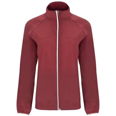 Roly Dames/Dames Glasgow Packaway Slim Windjack (Bourgondië)
