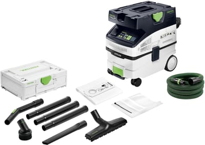 Festool CTM MIDI I AC CLEANTEC mobiele afzuigunit 1200 W 15 l stofklasse M + standaard reinigingsset