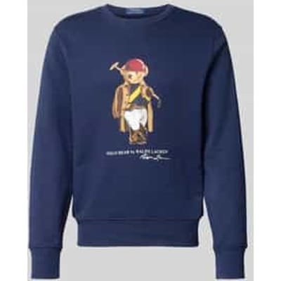 Regular fit sweatshirt van katoenmix
