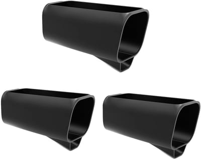 Siliconenhoes - 3 Stuks - Weerbestendige siliconen behuizing - silicone behuizing voor bewakingscamera - waterdichte - uv-bescherming - zacht - duurzaam - Home Security Camera systeem - Camera siliconen beschermhoesBinnen- En Buitengebruik