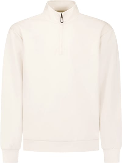 No Excess Sweater half zip interlock desert