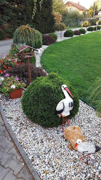 Rivierkiezelsteen - Decoratief grind - Tuin decoreren - Natuurlijk afgerond - 10 kg - Geel