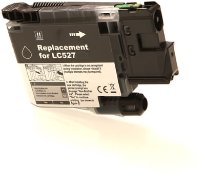 ABC huismerk inktcartridge geschikt voor Brother LC527BK zwart geschikt voor MFC-J4350DW MFC-J4550DW