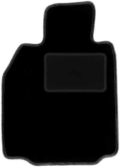 Bestuurdersmat zwart voor: Porsche 911 (type 997) cabro, coupé, targa (2002-2012)